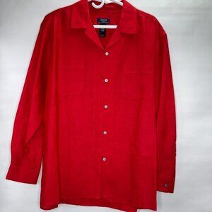 CRAZY Horse By Liz Claiborne Blouse XL